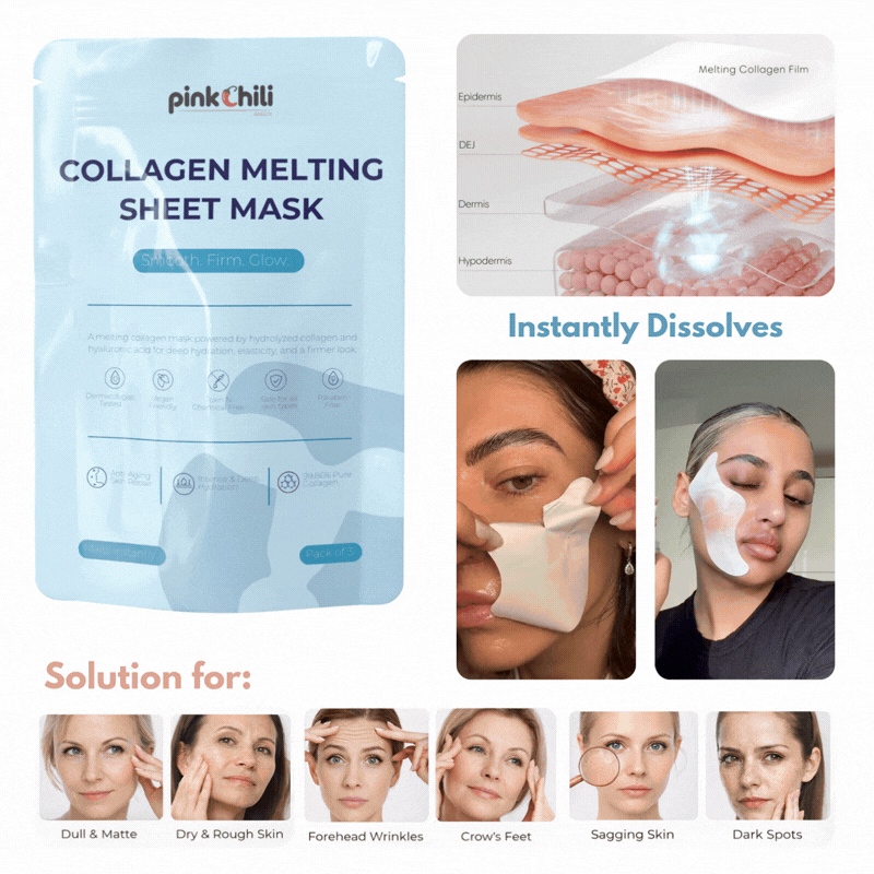Melting Collagen Mask (Pack of 3)