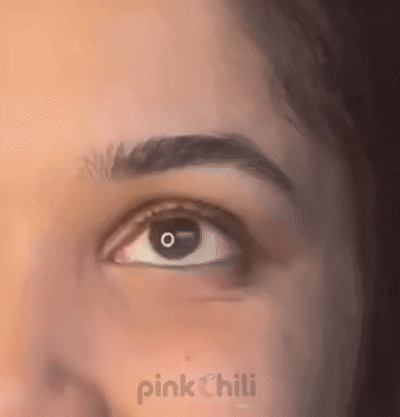 Gently click on your lash line.