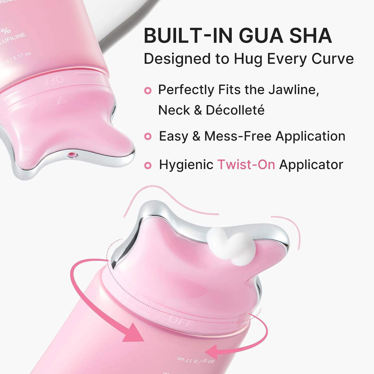 PDRN Collagen Gua Sha Neck Wrinkle Cream with Volufiline 5%